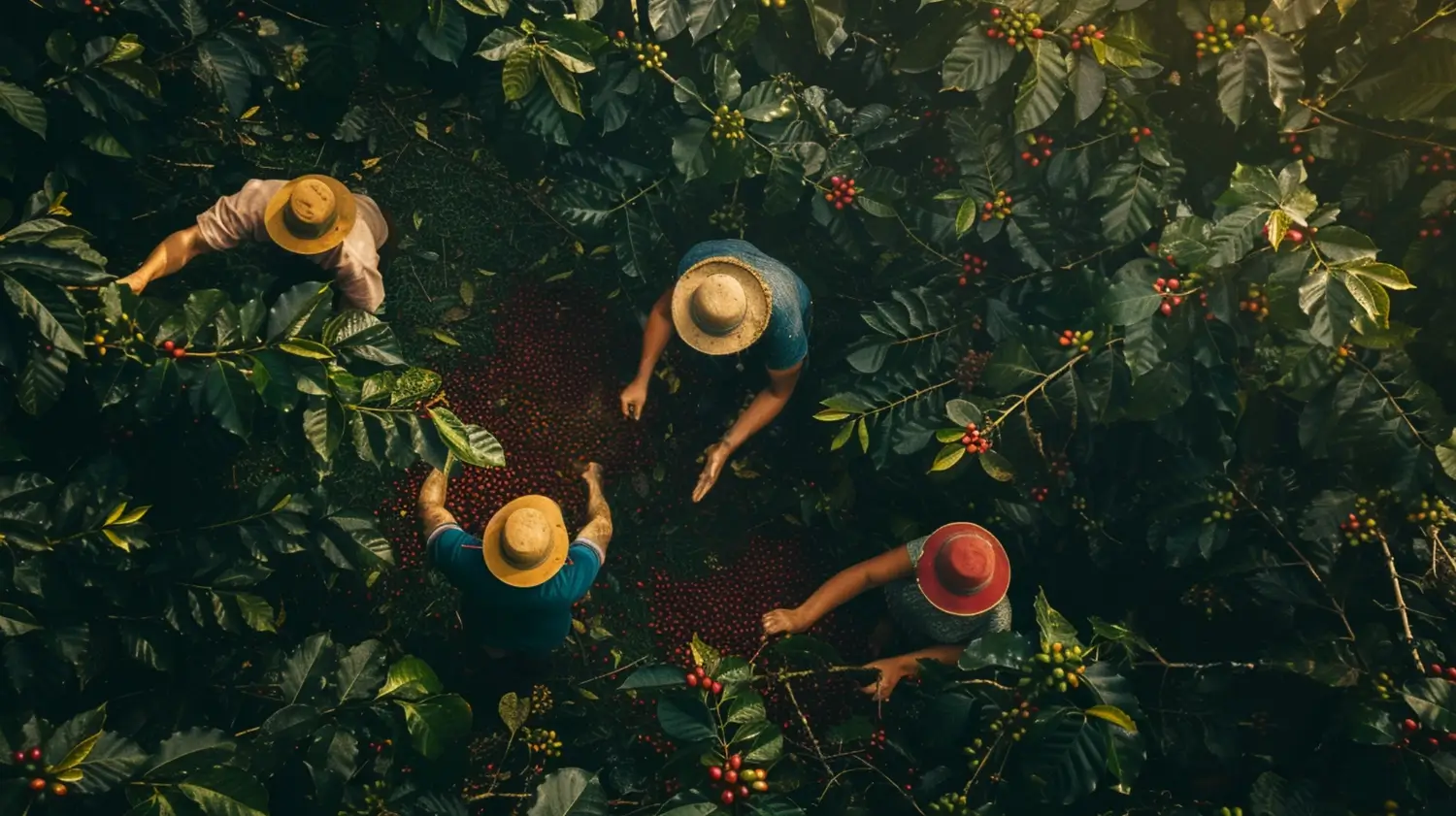 Coffee harvesting - agro-tourism Uganda